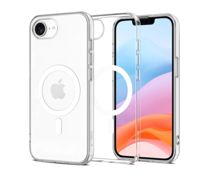 Etui do telefonów TECH-PROTECT FlexAir Magsafe do iPhone 16E Clear